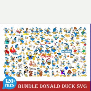120+ Files Donald Duck Svg Bundle