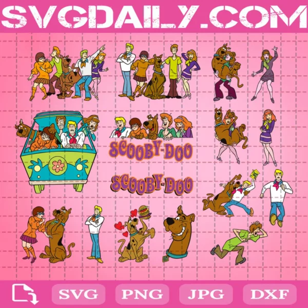 16 Scooby Doo Svg