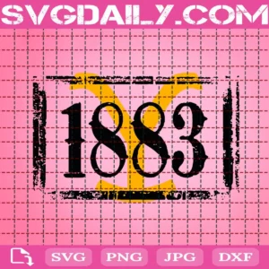 1883 Yellowstone Svg