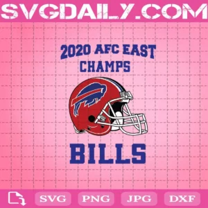 2020 Afc East Champs Buffalo Bills Svg