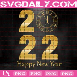 2022 Happy New Year Png