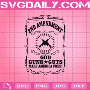 2Nd Amendment Inspired Sweet As Strawberry Wine Gun Svg
