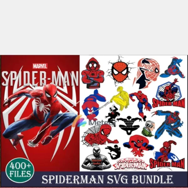 400+ Spiderman Svg Bundle