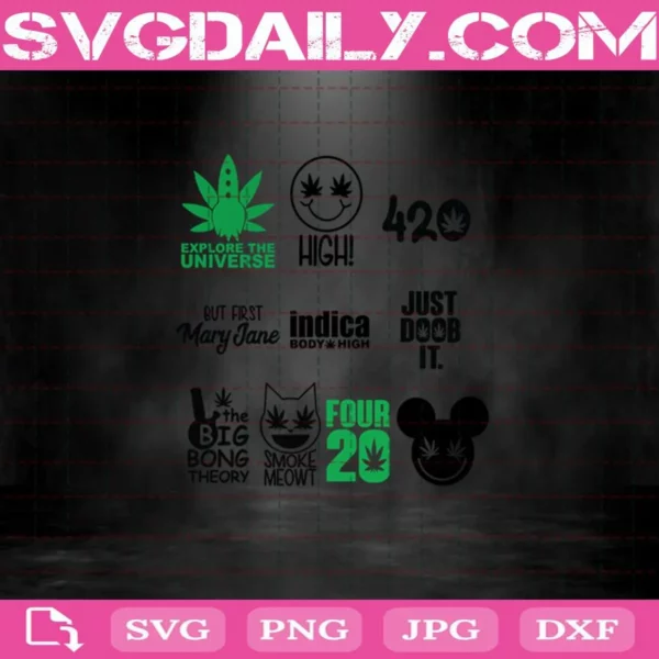 420 Weed Bundle Svg