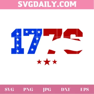 4Th Of July 1776 Svg