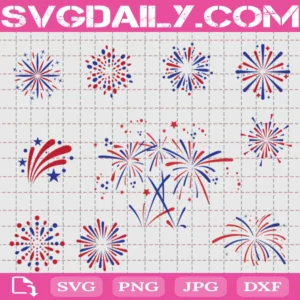 4Th Of July Firework Bundle Svg Free