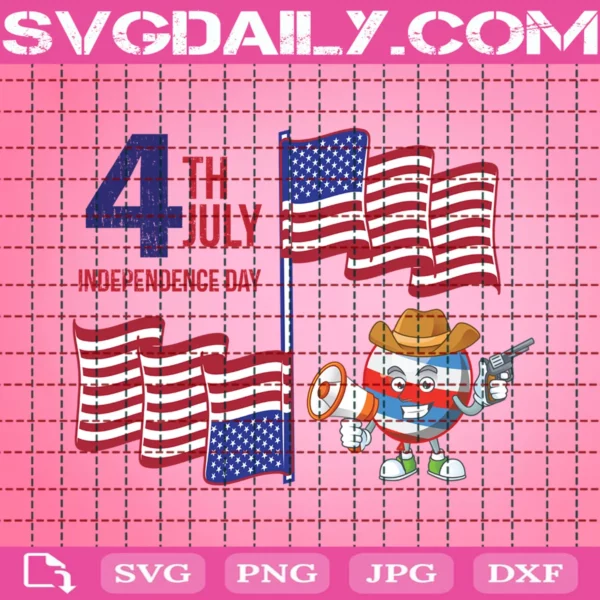 4Th Of July Independence Day Svg