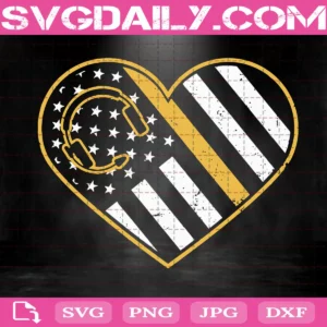 911 Dispatcher Heart Svg