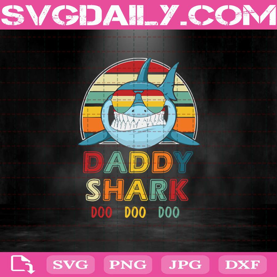 Daddy Shark Doo Doo Doo Svg