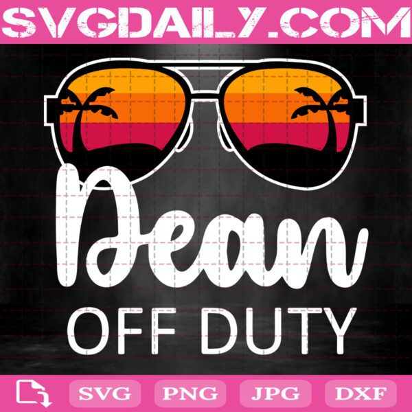 Dean Off Duty Svg