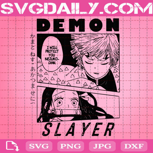Demon Slayer Svg