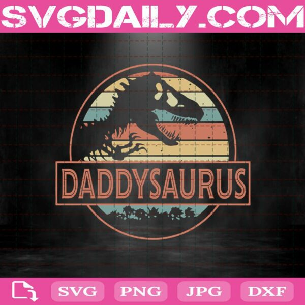 Dinosaur - Daddysaurus Svg
