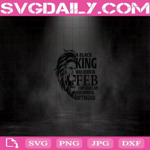 February Black King Svg