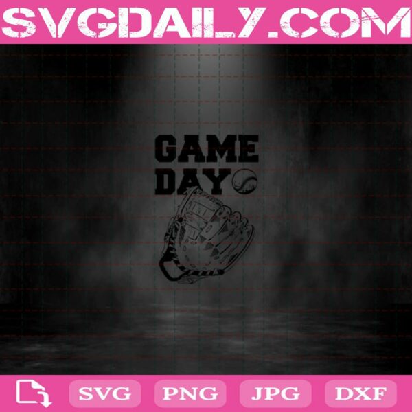 Game Day Svg, Softball Svg