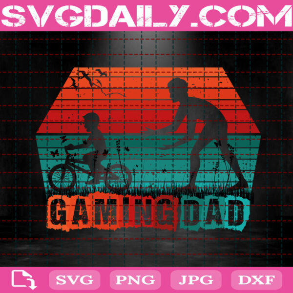 Gaming Dad Svg, Funny Dad Svg