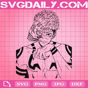 Itadori And Sukuna Svg