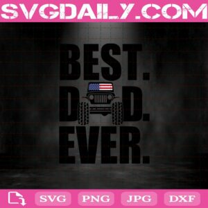 Jeep - Best Dad Ever Svg