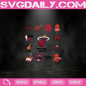 Miami Heat Svg, Miami Heat Logo Nba Svg