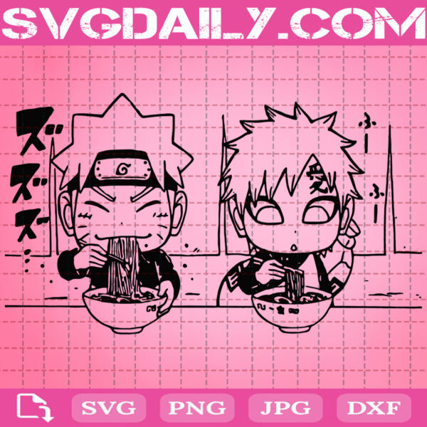 Naruto And His Best Friend Svg