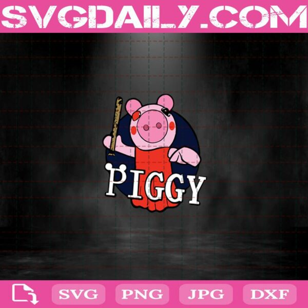 Piggy Svg, Piggy Roblox Svg