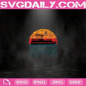 Pontoon Captain Svg