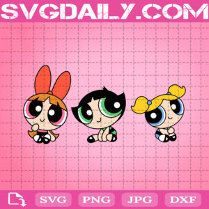 Powerpuff Girls Svg Bundle