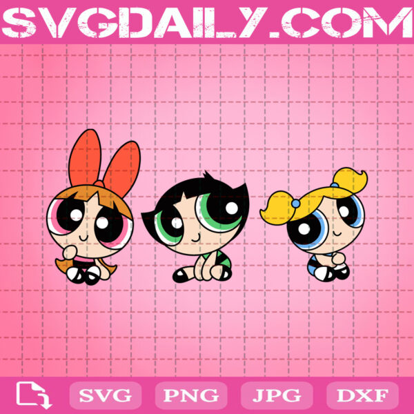 Powerpuff Girls Svg Bundle