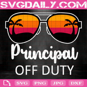 Principal Off Duty Svg