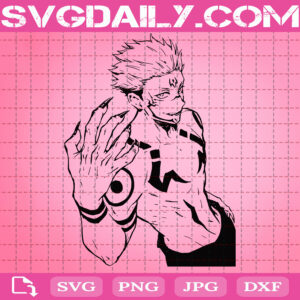 Ryomen Sukuna Svg