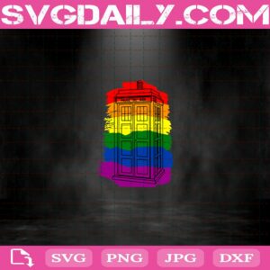 Tardis Lgbt Gay Pride Svg