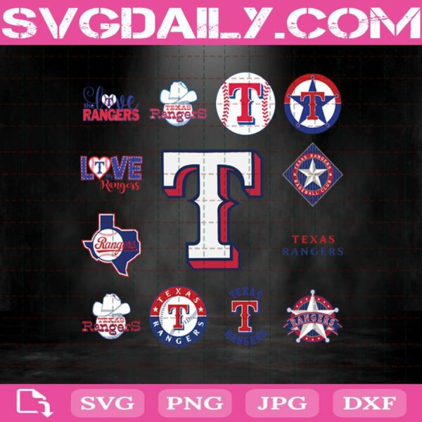 Texas Rangers Svg