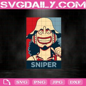 Usopp Svg, One Piece Svg