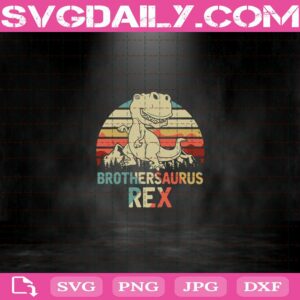 Vintage Brothersaurus Rex Svg