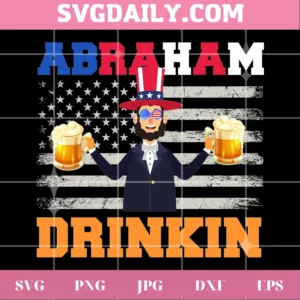 Abraham Drinkin Svg