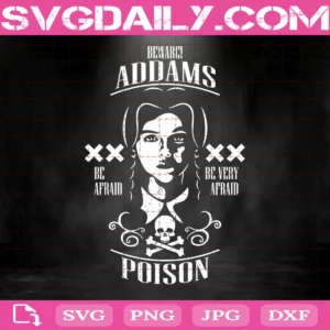 Addams Poison Svg
