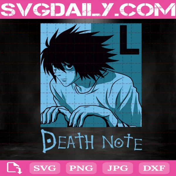 Adesivo Death Note Svg