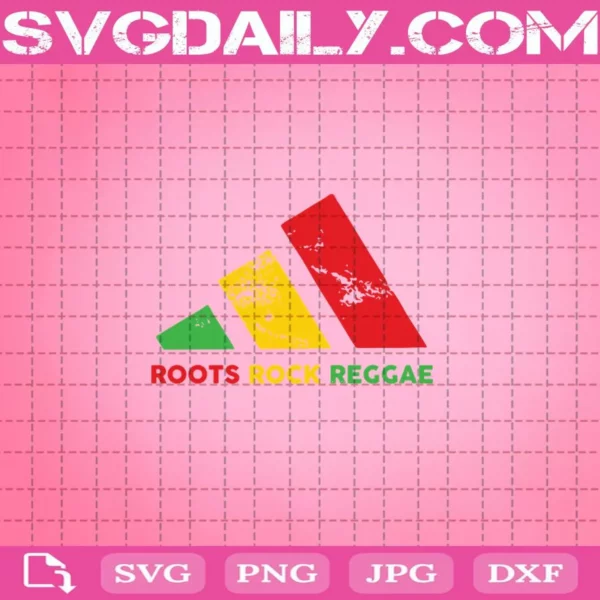 Adidas Africa Color Roots Rock Reggae Svg
