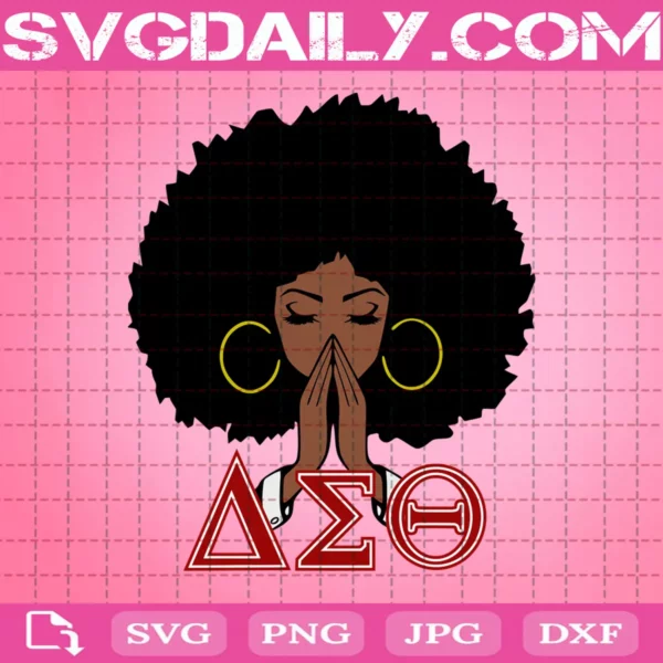 Afro Woman Svg, Afro Svg