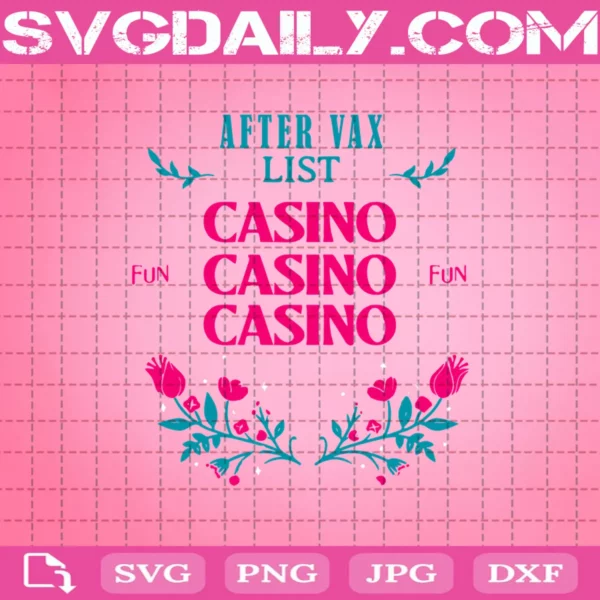 After Vax List Casino Casino Casino Fun Svg