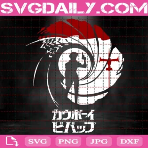 Agent Bebop Svg, Anime Svg