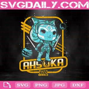 Ahsoka Svg, Ahsoka Star Wars Svg