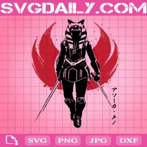 Ahsoka Tano Svg, Ahsoka Svg