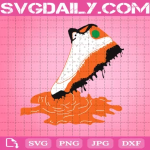 Air Jordan Retro 13 Starfish Shoe Svg