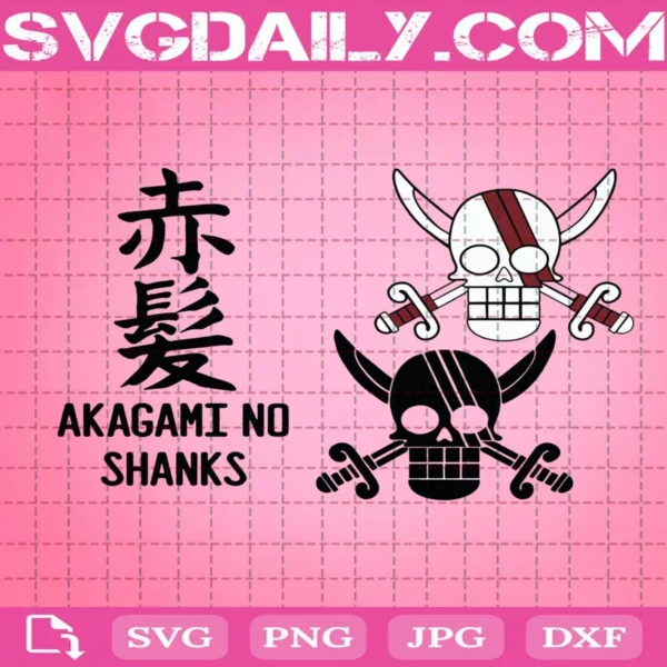 Akagami No Shanks Flag Svg