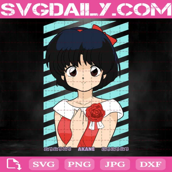 Akane Tendo Svg, Ranma Svg