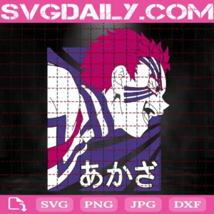Akaza Svg, Demon Slayer Kimetsu No Yaiba Svg