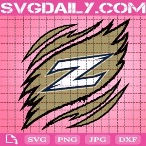 Akron Zips Claws Svg