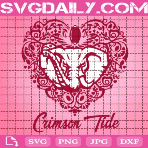 Alabama Crimson Tide Svg