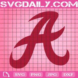 Alabama Crimson Tide Svg