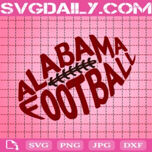 Alabama Football Svg
